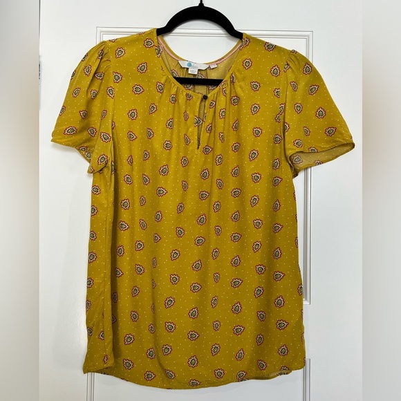 Boden Mustard Phoebe Top (8) - Picture 1 of 2